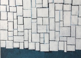 Lost in Translation no.15 2020,40.6 x 48.6 cms, acrylic on canvas