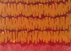 Lost in Translation no.22 2020, 22.8 x 22.8 cms, acrylic on canvas