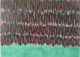 Lost in Translation no.18 2020, 45.5 x 60.5 cms, acrylic on canvas