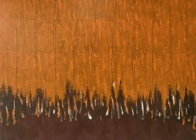 Lost in Translation: Glow, 2020, 112 x 127 cms, acrylic on canvas