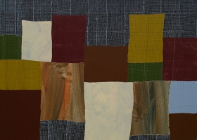 Arrangements no 64, 2009. 173 x 188cms. Acrylic on cotton duck