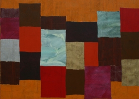 Arrangements no 64, 2009. 173 x 188cms. Acrylic on cotton duck